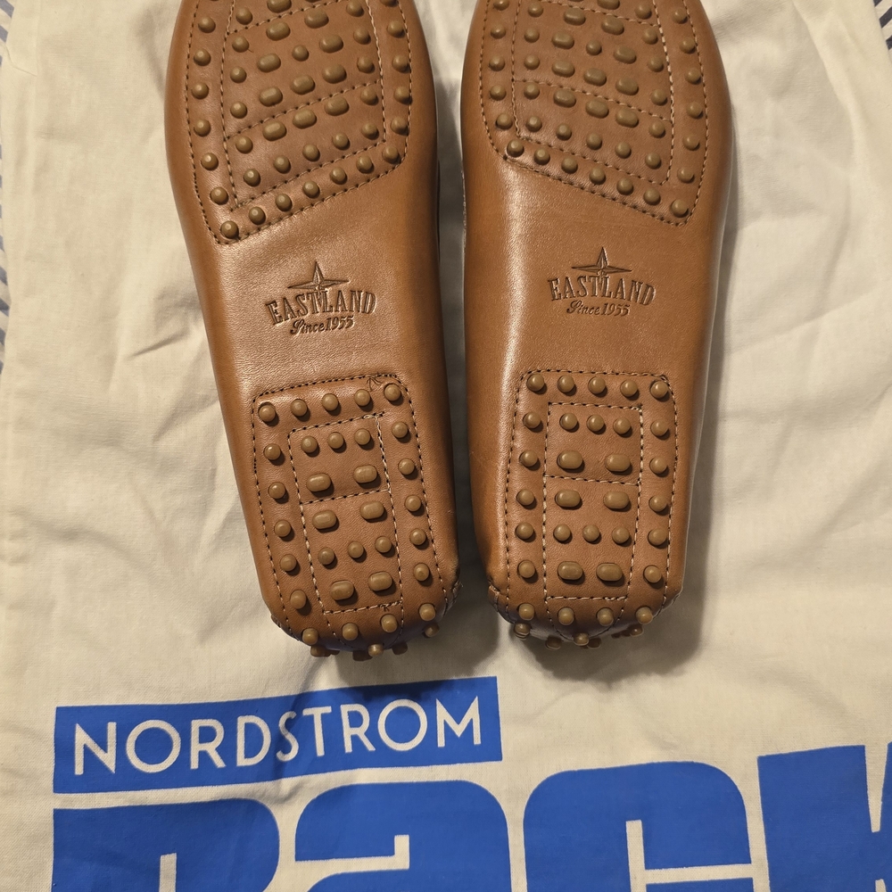 Eastland Women's Brown Leather Loafers - Picture 4 of 4